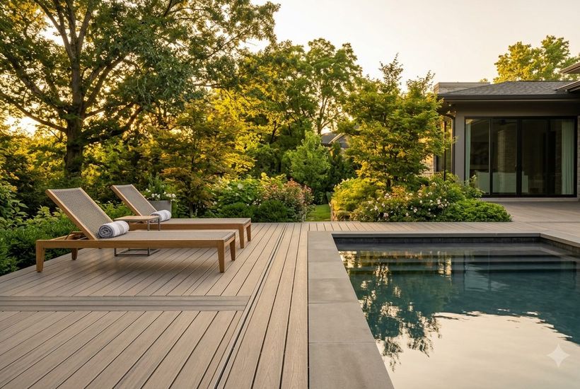 Pool deck & surround