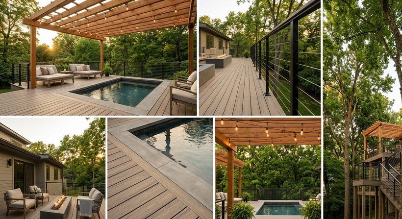 Restored deck