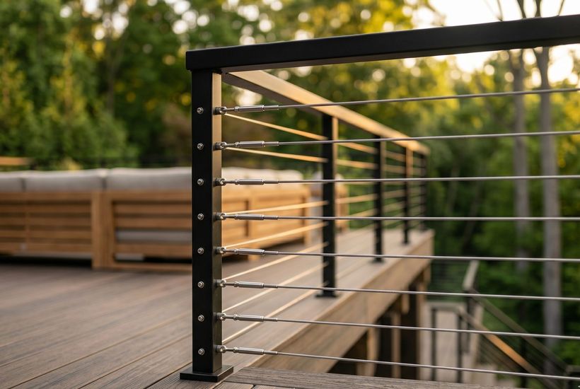 Cable railing & stairs